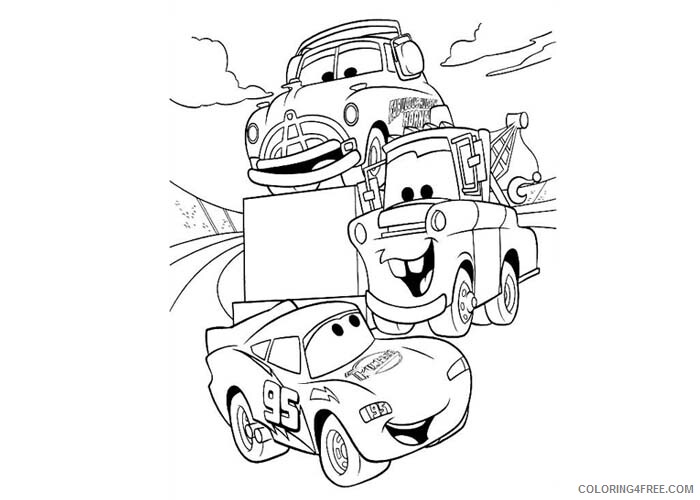 Cars Coloring Pages TV Film Nascar cars Printable 2020 01979 Coloring4free