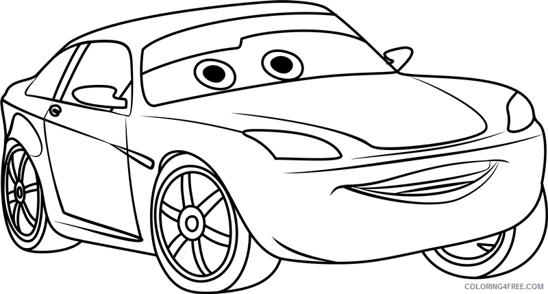 Cars Coloring Pages TV Film bob cutlass from cars 31 Printable 2020 01775 Coloring4free