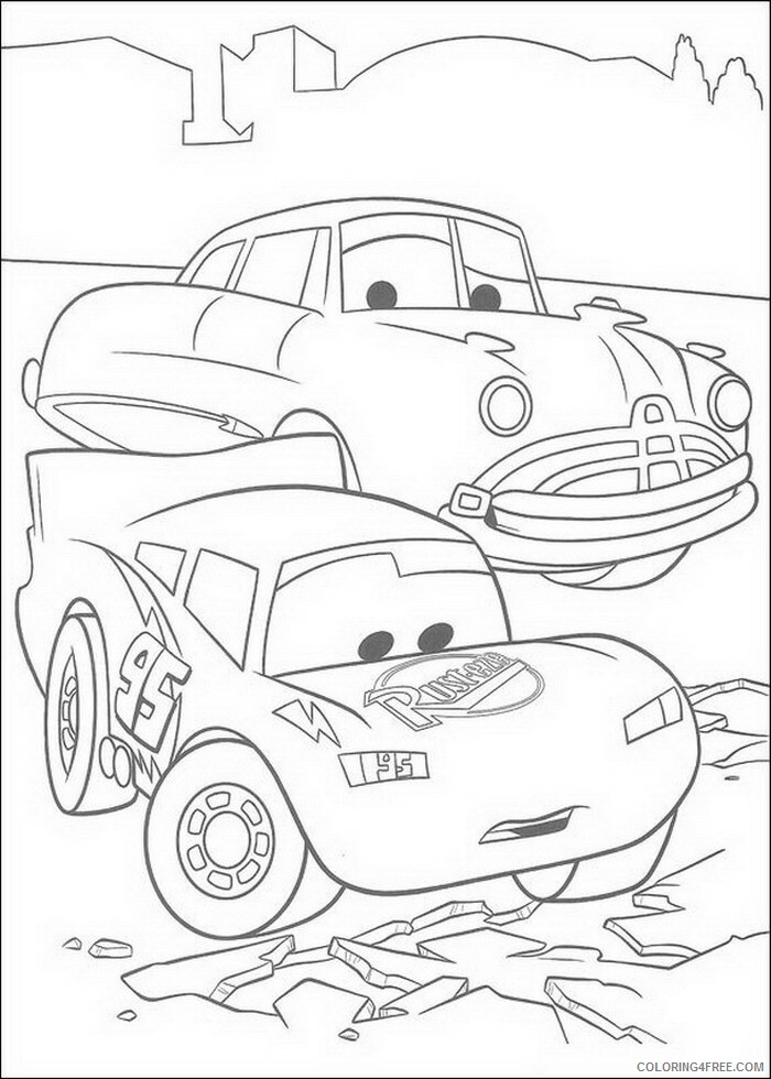 Cars Coloring Pages TV Film cars 10 Printable 2020 01891 Coloring4free