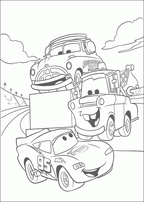 Cars Coloring Pages TV Film cars 2 Printable 2020 01795 Coloring4free