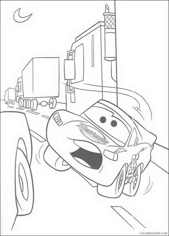 Cars Coloring Pages TV Film cars 20 Printable 2020 01901 Coloring4free