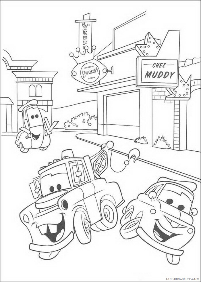 Cars Coloring Pages TV Film cars 24 Printable 2020 01905 Coloring4free