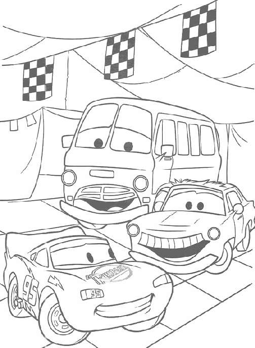Cars Coloring Pages TV Film cars 3 Printable 2020 01796 Coloring4free