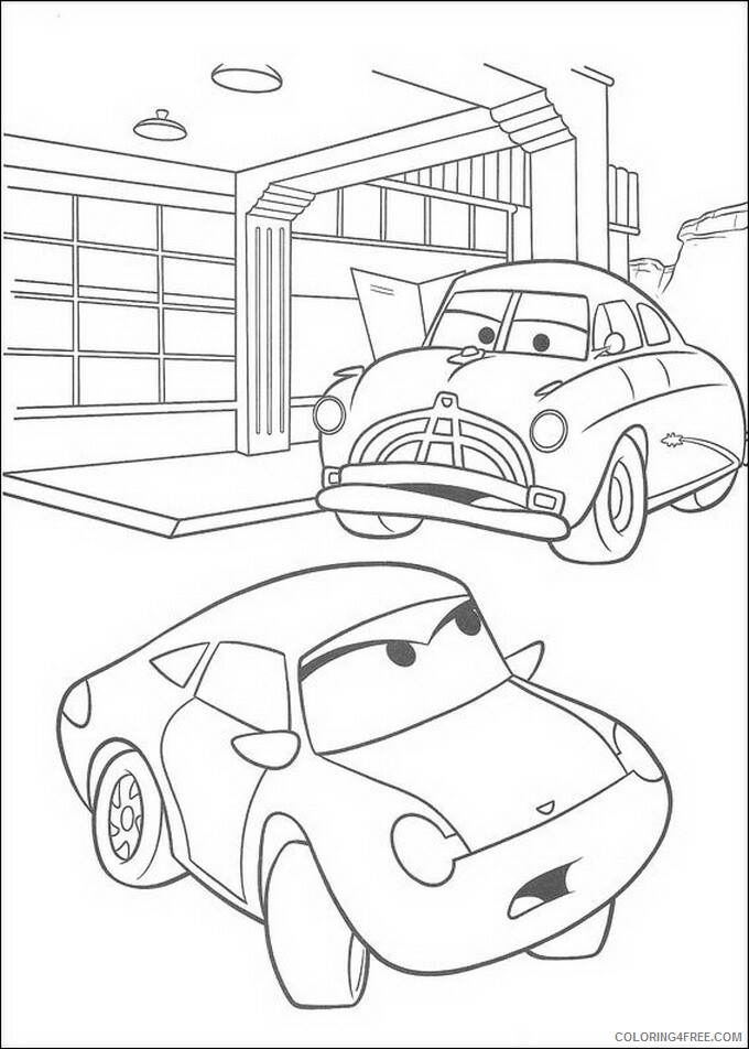 Cars Coloring Pages TV Film cars 6 Printable 2020 01811 Coloring4free