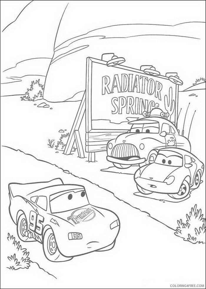 Cars Coloring Pages TV Film cars 9 Printable 2020 01928 Coloring4free