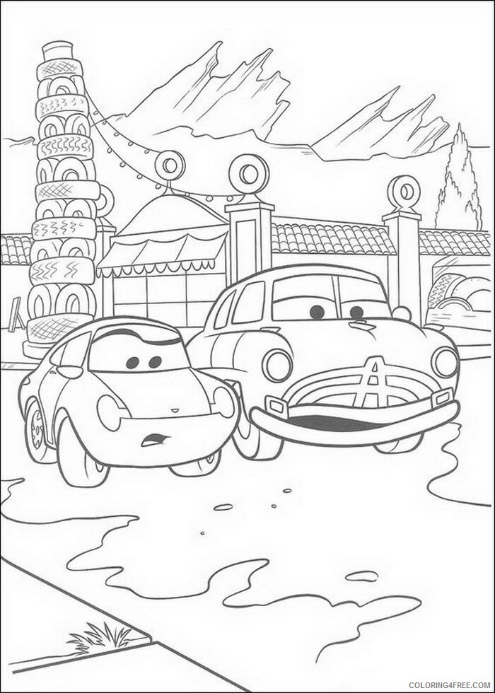 Cars Coloring Pages TV Film cars VT3dh Printable 2020 01879 Coloring4free