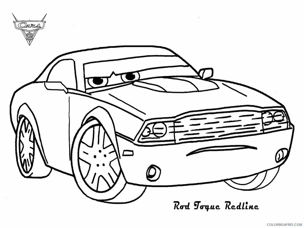 Cars Coloring Pages TV Film cars and cars2 17 Printable 2020 01819 Coloring4free