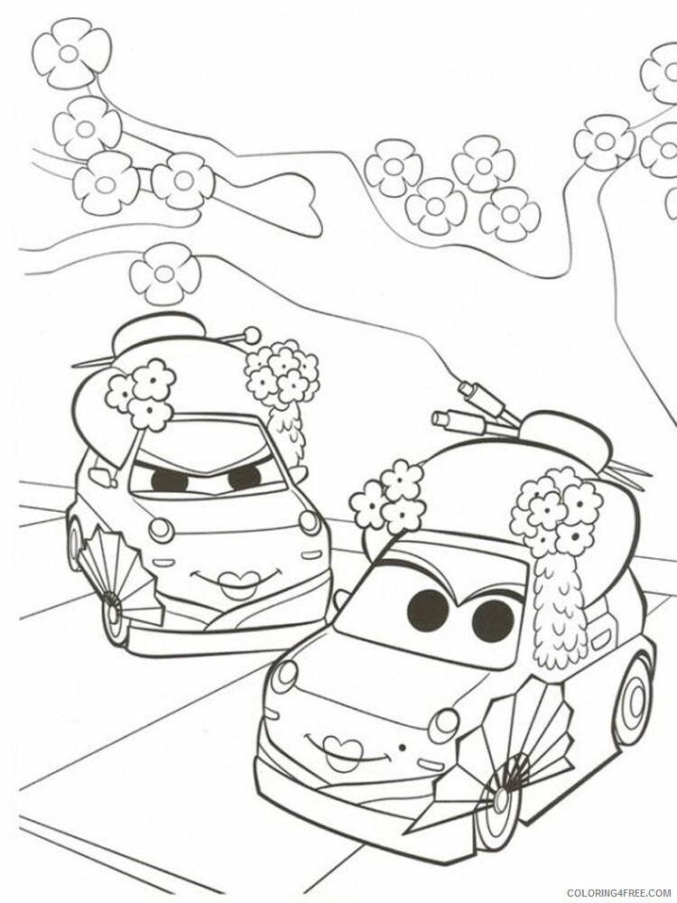 Cars Coloring Pages TV Film cars and cars2 31 Printable 2020 01832 Coloring4free