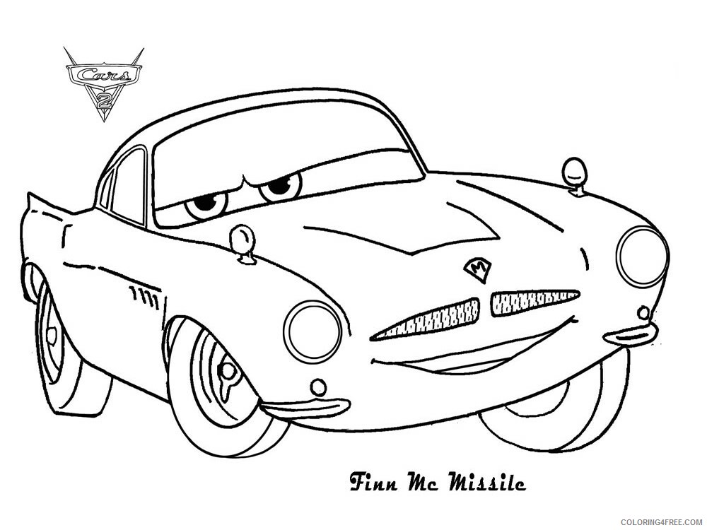 Cars Coloring Pages TV Film cars and cars2 32 Printable 2020 01833 Coloring4free