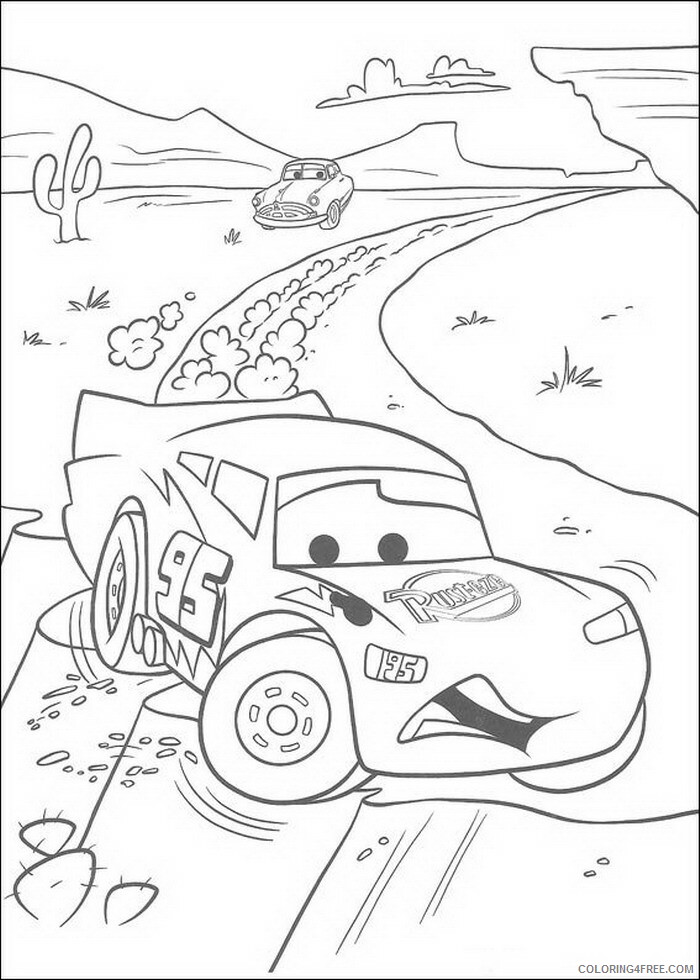 Cars Coloring Pages TV Film cars ugrCb Printable 2020 01877 Coloring4free