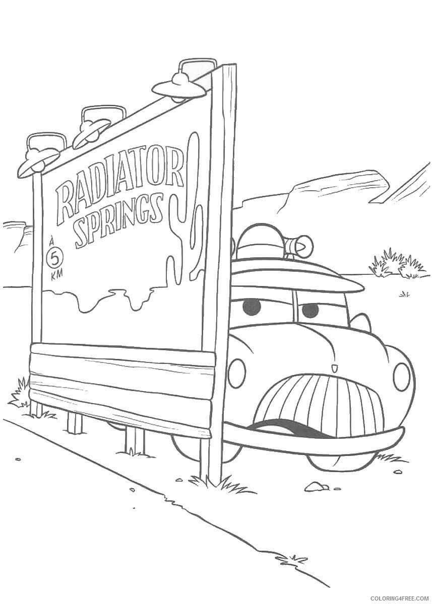 Cars Coloring Pages TV Film cars3 movie11 Printable 2020 01799 Coloring4free