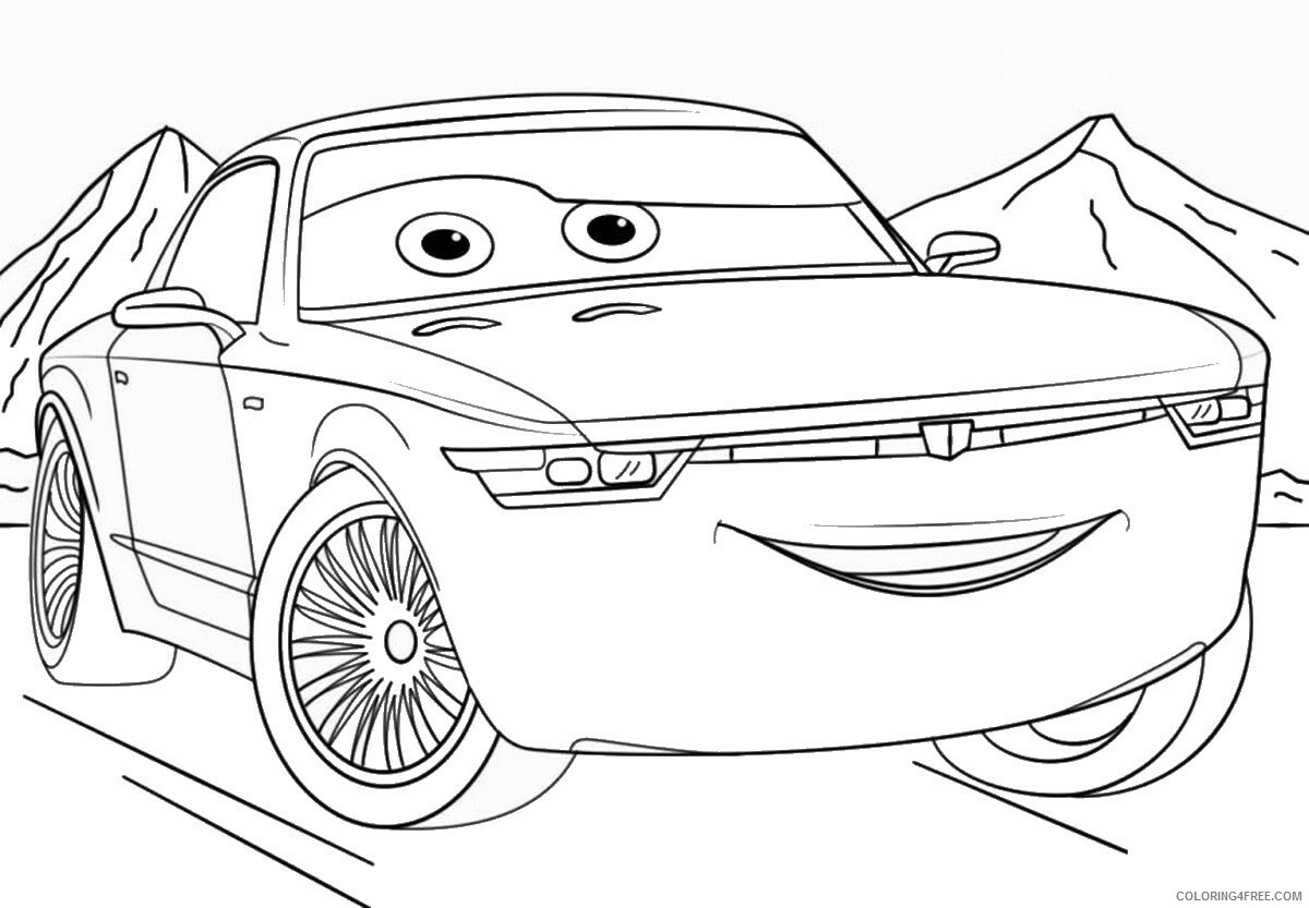 Cars Coloring Pages TV Film cars3 movie2 Printable 2020 01804 Coloring4free