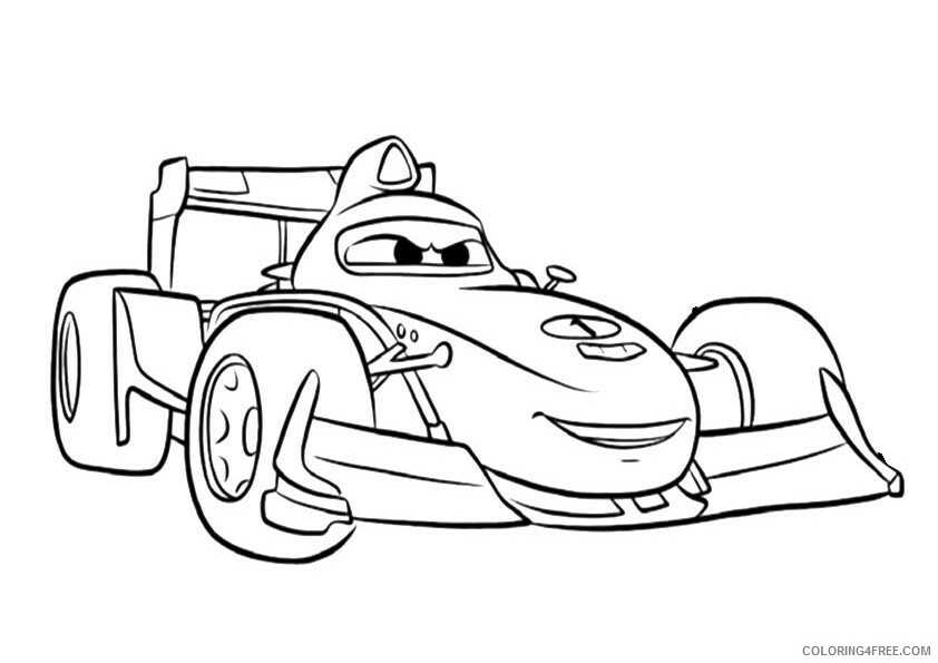 Cars Coloring Pages TV Film francessco cars2 a4 Printable 2020 01785 Coloring4free