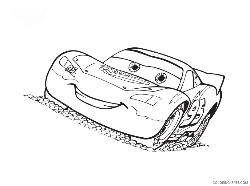 Cars Coloring Pages TV Film of Race Cars Printable 2020 01955 Coloring4free