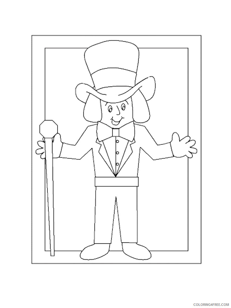Charlie and the Chocolate Factory Coloring Pages TV Film Printable 2020 02052 Coloring4free
