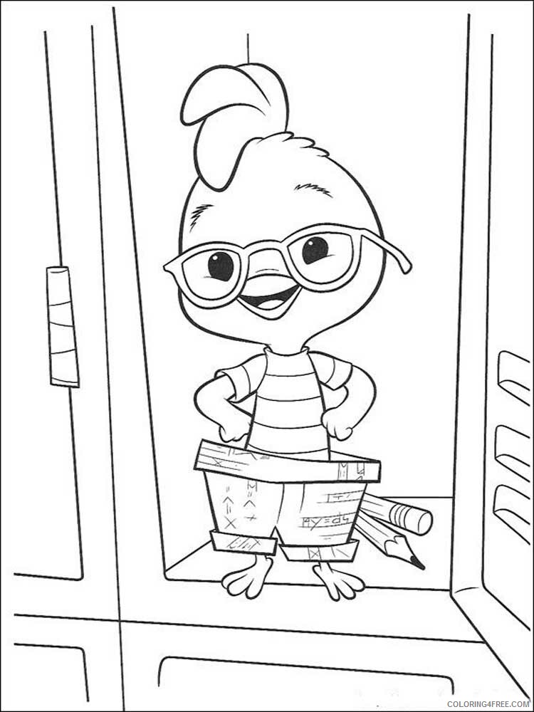 Chicken Little Coloring Pages TV Film Chicken Little 3 Printable 2020 02088 Coloring4free