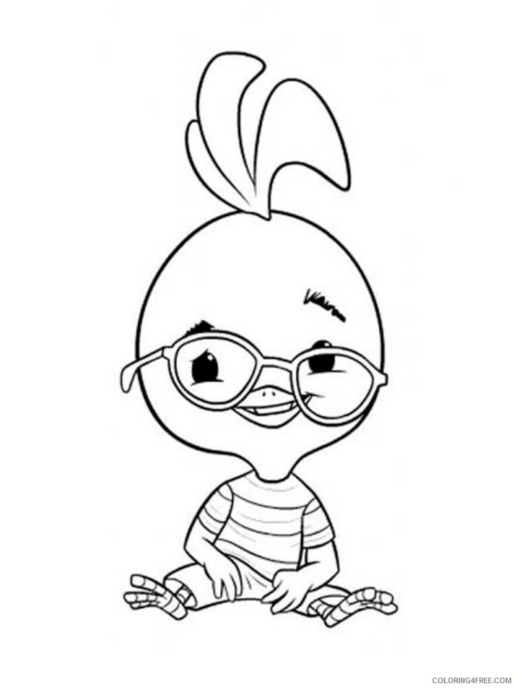 Chicken Little Coloring Pages TV Film Chicken Little 5 Printable 2020 02092 Coloring4free