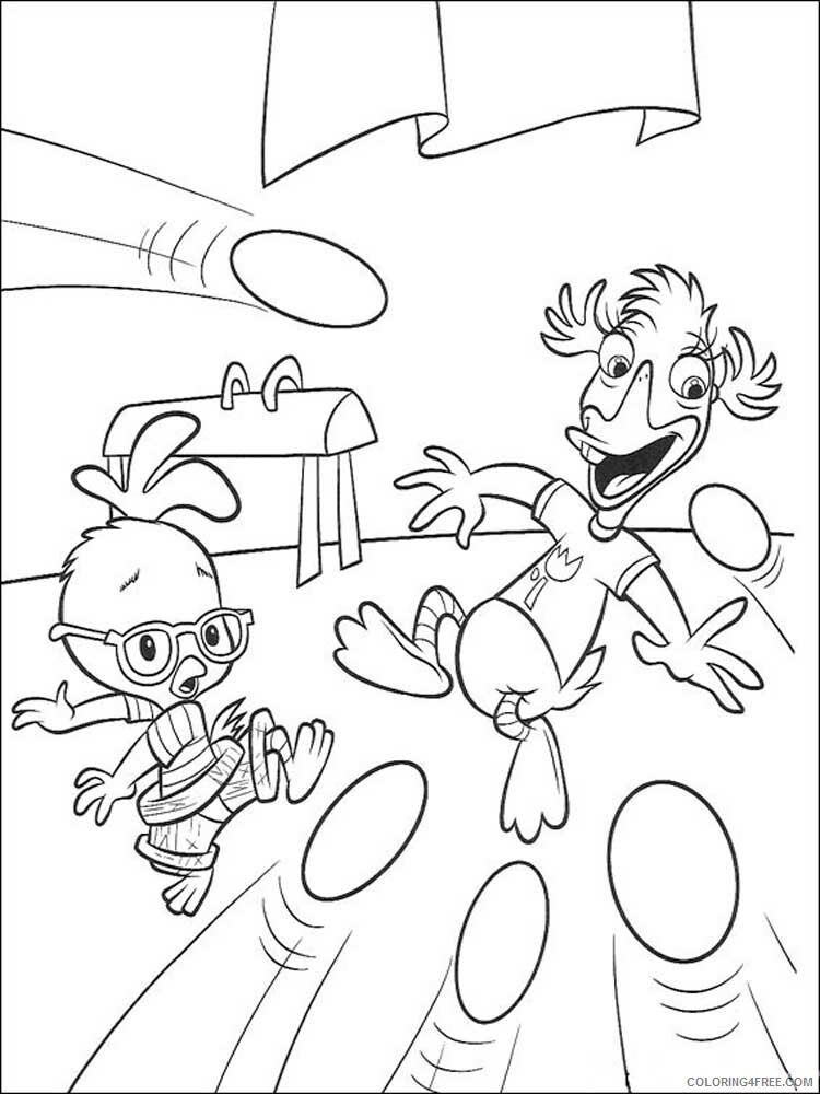 Chicken Little Coloring Pages TV Film Chicken Little 8 Printable 2020 02096 Coloring4free