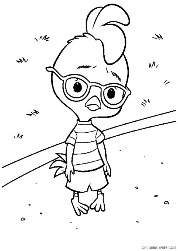 Chicken Little Coloring Pages TV Film Chicken Little Printable 2020 02073 Coloring4free