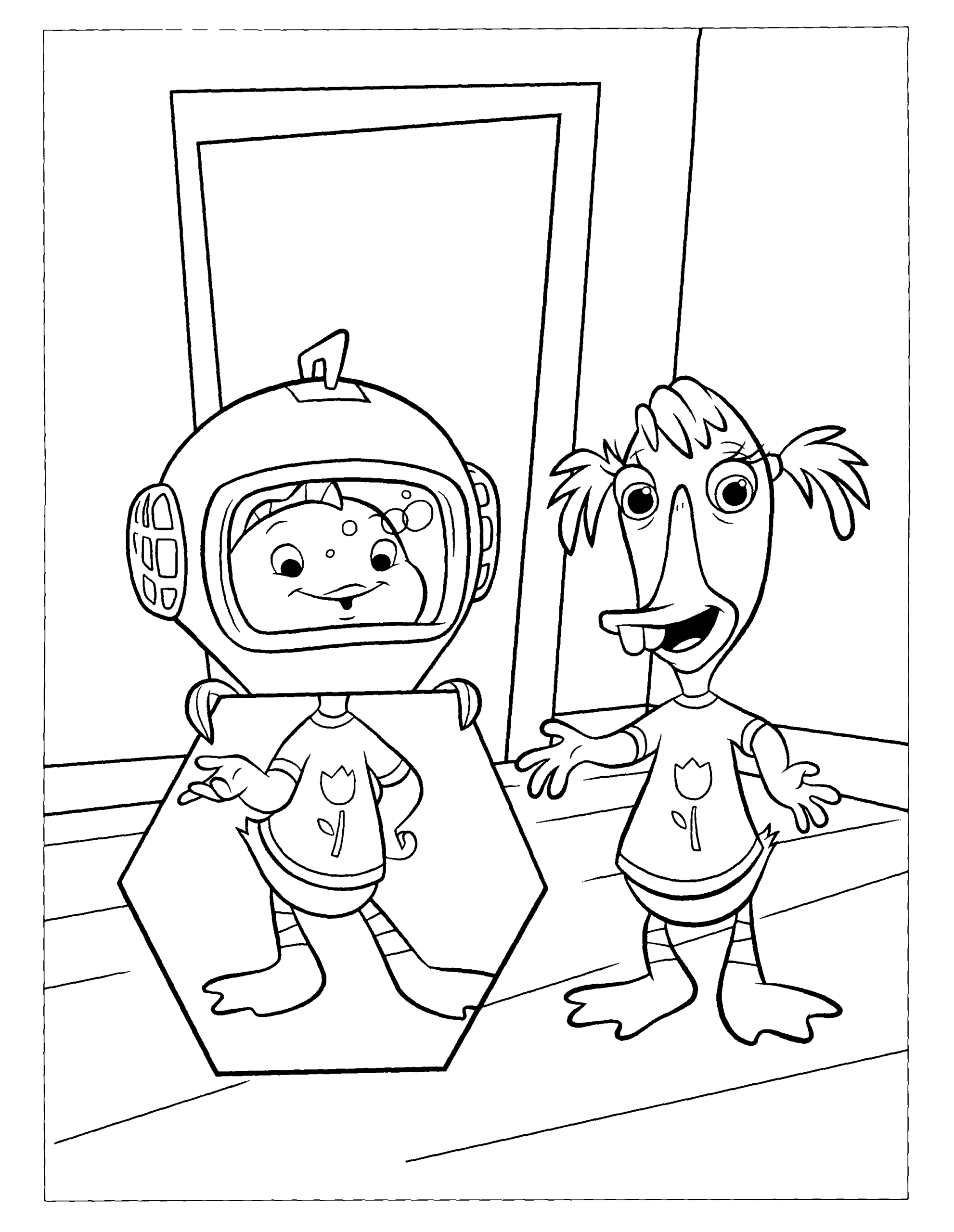 Chicken Little Coloring Pages TV Film chicken little 12 Printable 2020 02081 Coloring4free