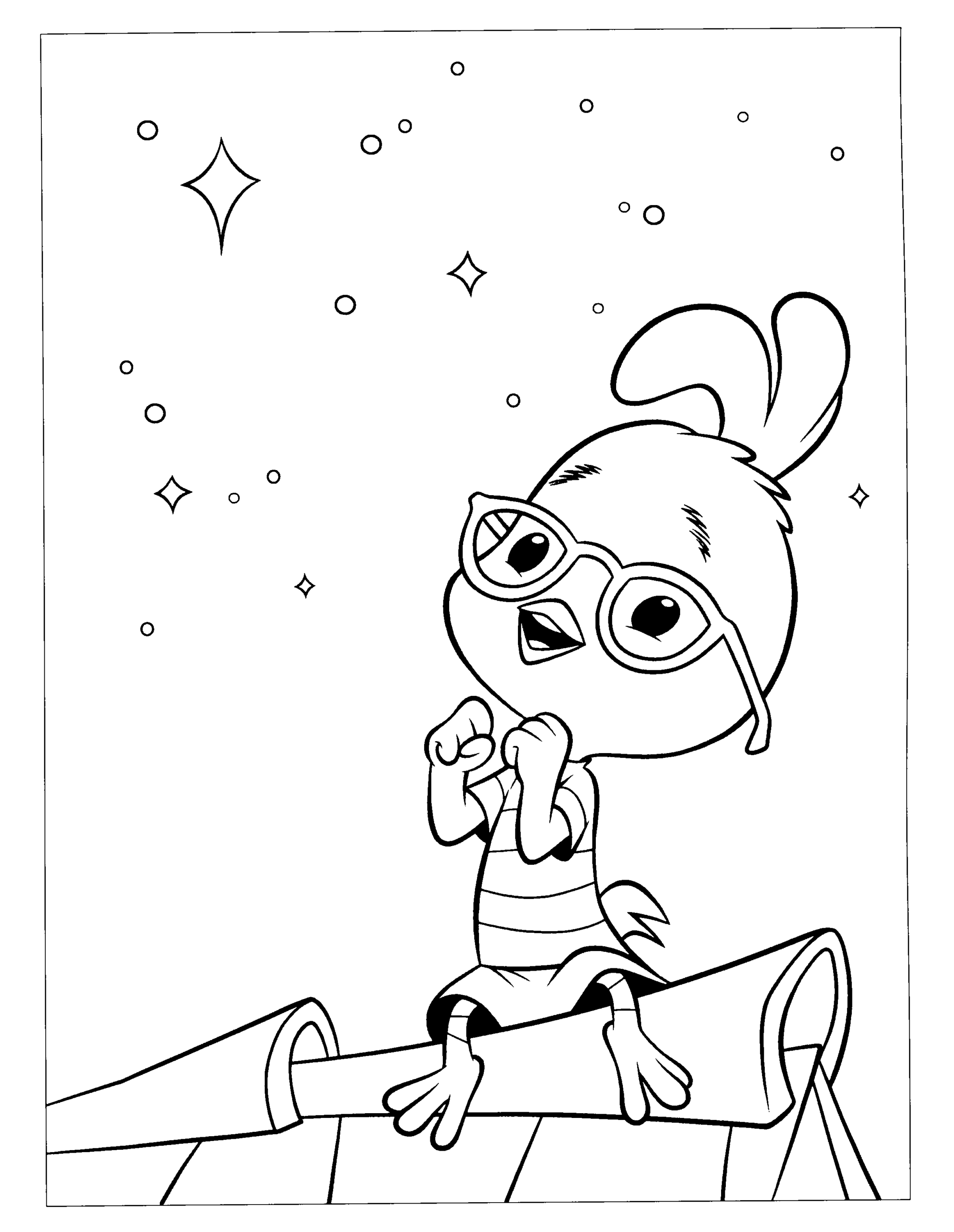 Chicken Little Coloring Pages TV Film chicken little 14 Printable 2020 02084 Coloring4free