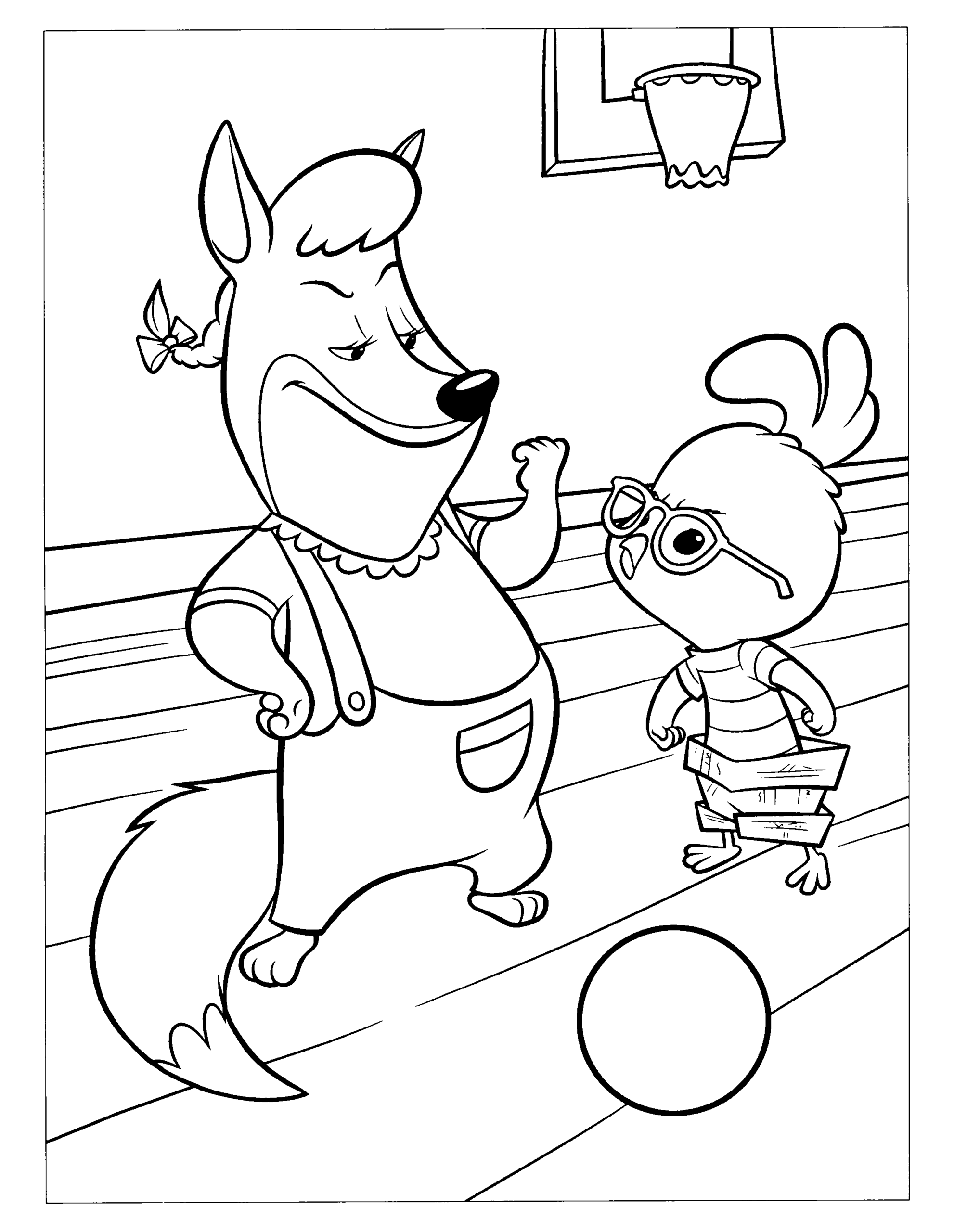 Chicken Little Coloring Pages TV Film chicken little 15 Printable 2020 02085 Coloring4free