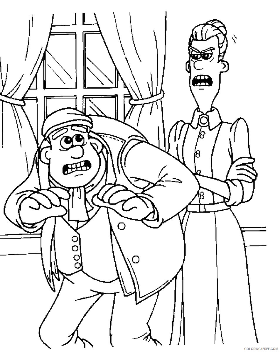 Chicken Run Coloring Pages TV Film chicken_run_cl12 Printable 2020 02111 Coloring4free