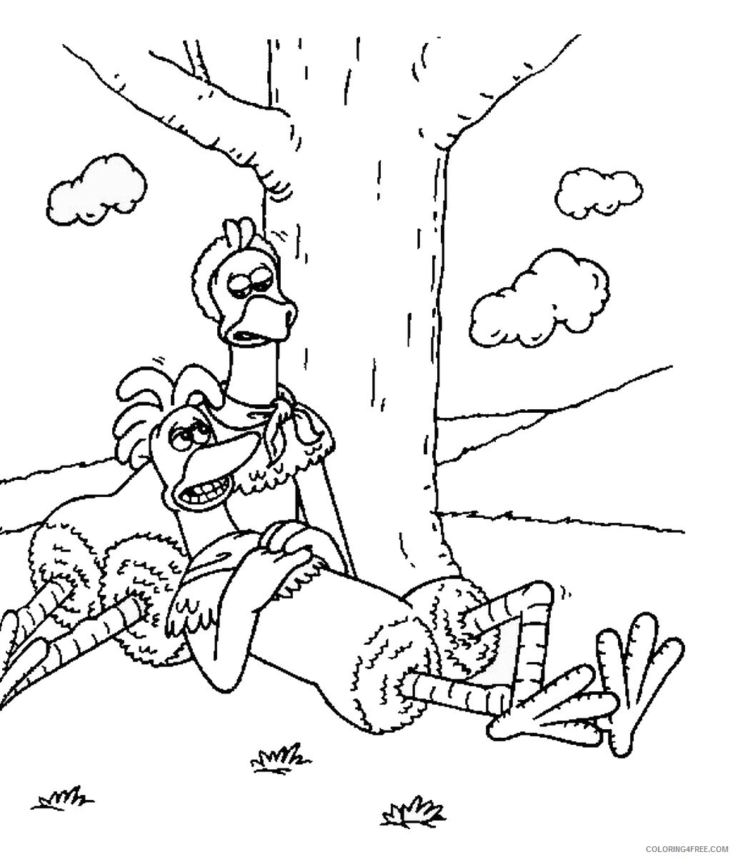 Chicken Run Coloring Pages TV Film chicken_run_cl29 Printable 2020 02128 Coloring4free