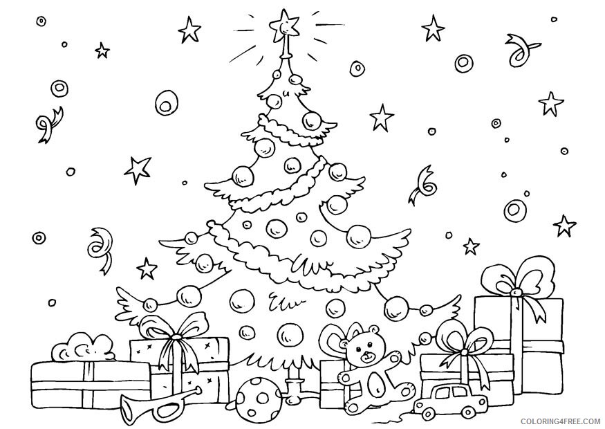 Christmas Coloring Pages Christmas December Printable 2020 038 Coloring4free