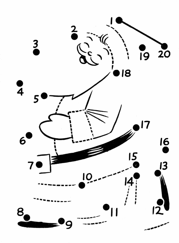 Christmas Coloring Pages Christmas Dot to Dot Printable 2020 041 Coloring4free