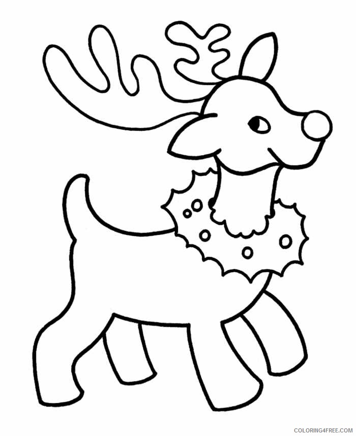 Christmas Coloring Pages Christmas for Preschool Printable 2020 033 Coloring4free