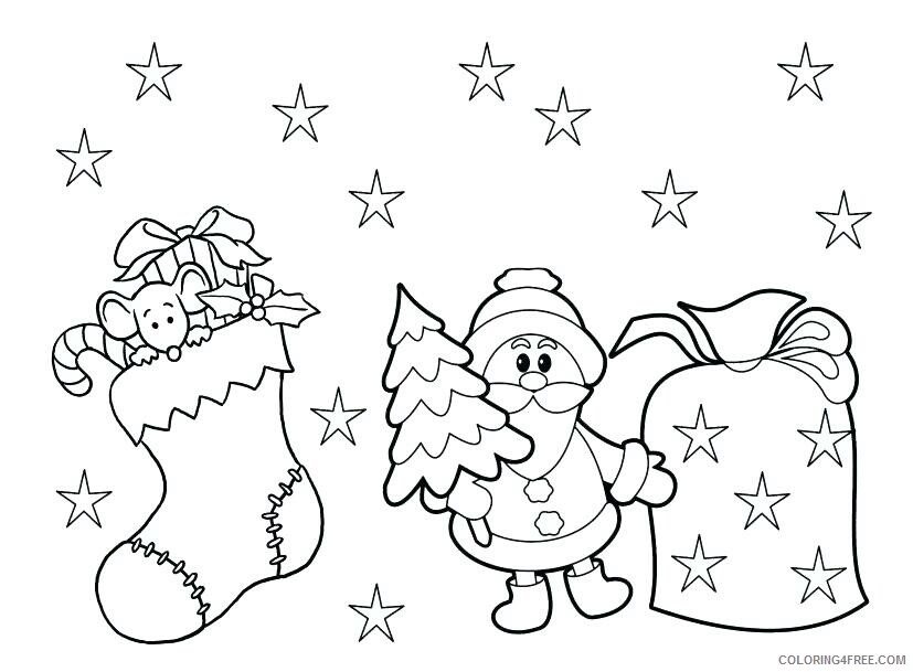 Christmas Coloring Pages Christmas for Preschoolers Printable 2020 019 Coloring4free