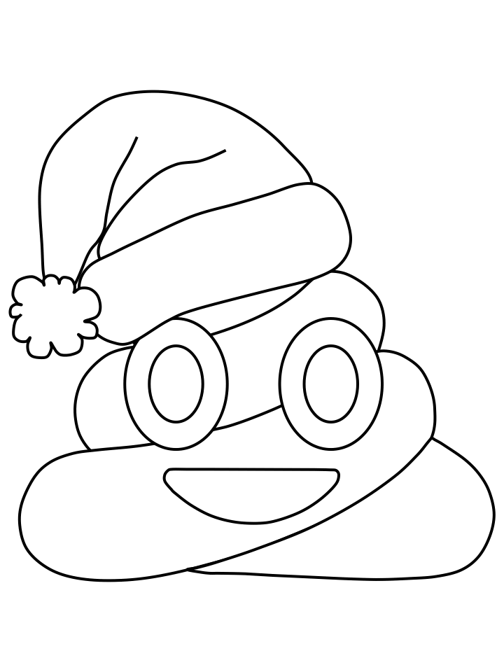 Christmas Coloring Pages christmas poop Printable 2020 055 Coloring4free