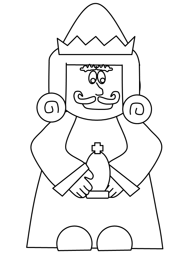 Christmas Coloring Pages king2 Printable 2020 085 Coloring4free