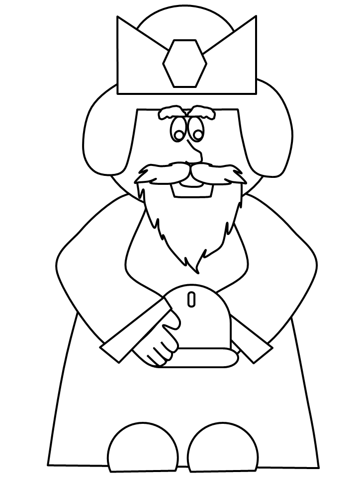 Christmas Coloring Pages king3 Printable 2020 086 Coloring4free