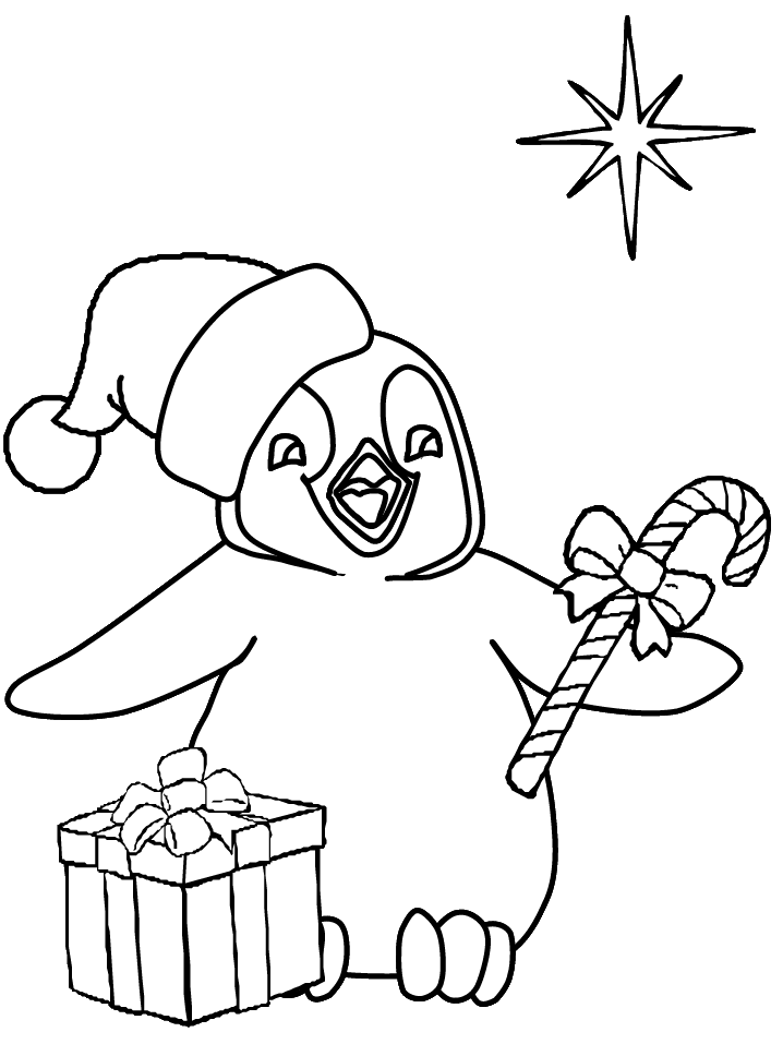 Christmas Coloring Pages penguin Printable 2020 094 Coloring4free
