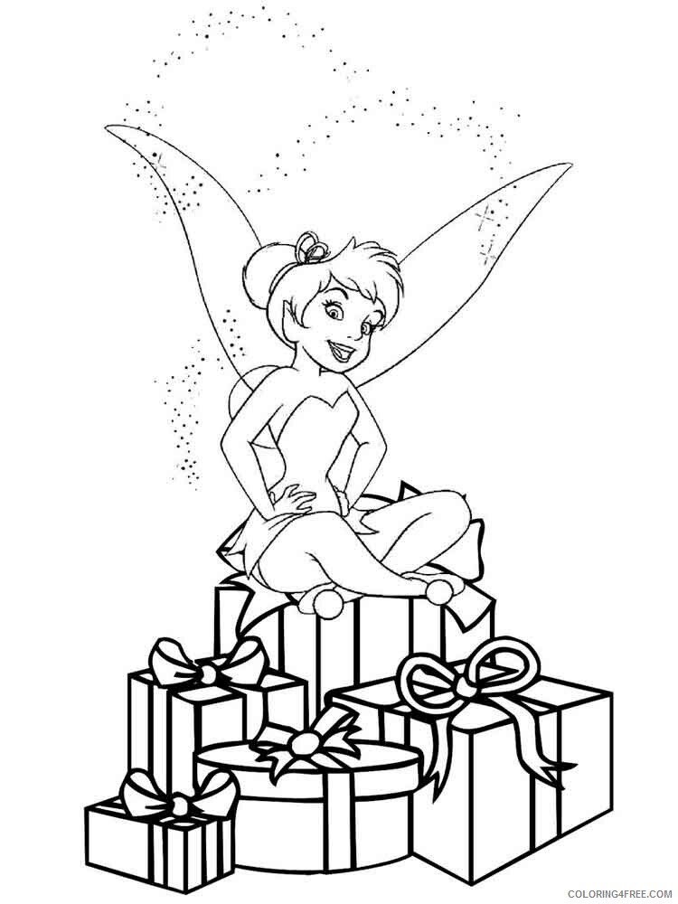 christmas fairy coloring pages printable 2020 199