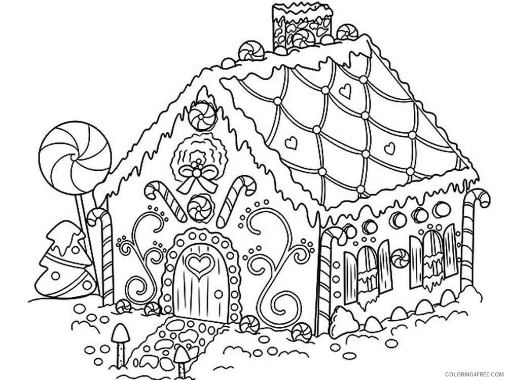 Christmas Gingerbread Coloring Pages christmas gingerbread 9 Printable 2020 212 Coloring4free
