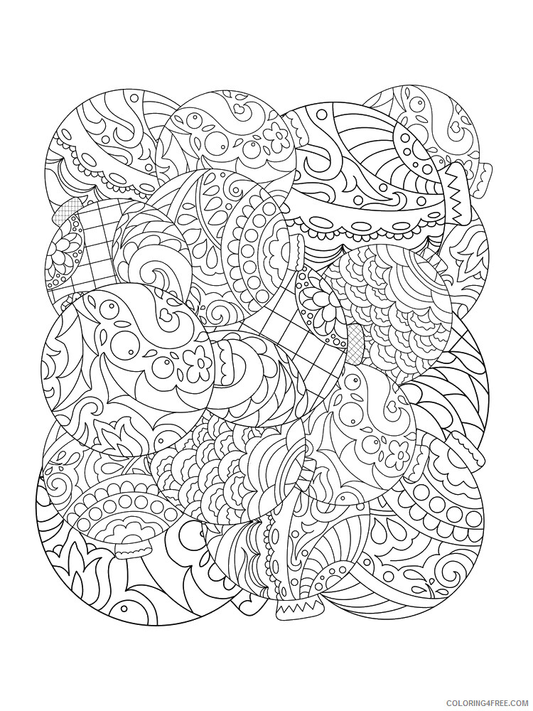 Christmas Ornaments Coloring Pages Christmas Ornament 15 Printable 2020 228 Coloring4free