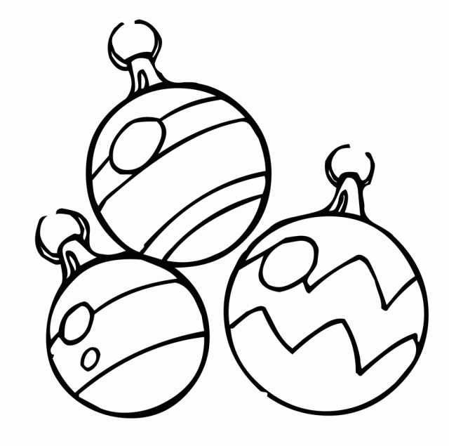 Christmas Ornaments Coloring Pages Free Christmas Ornaments Printable 2020 253 Coloring4free