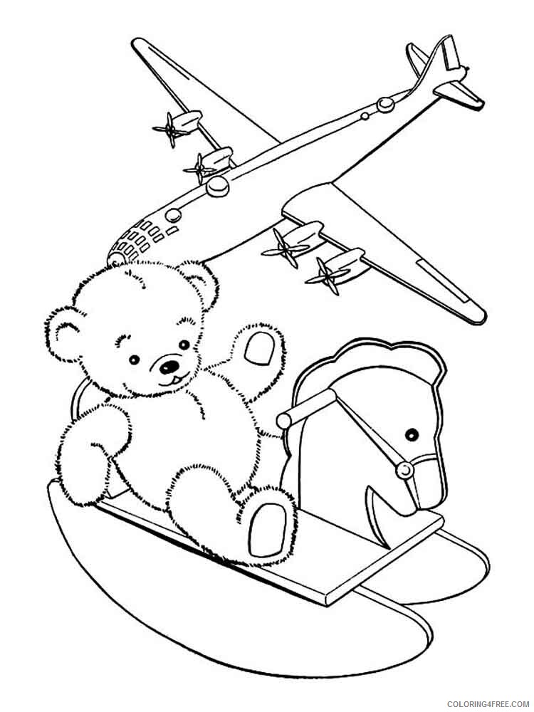 Christmas Toys Coloring Pages christmas toys 14 Printable 2020 318 Coloring4free