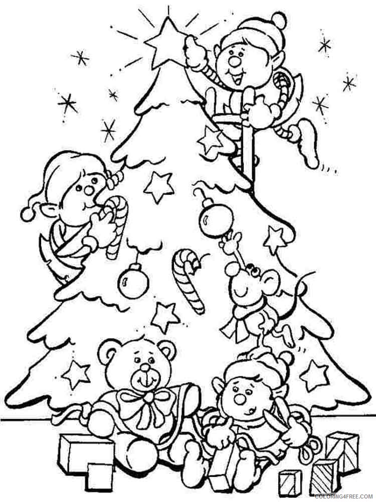 Christmas Tree Coloring Pages christmas tree 13 Printable 2020 336 Coloring4free