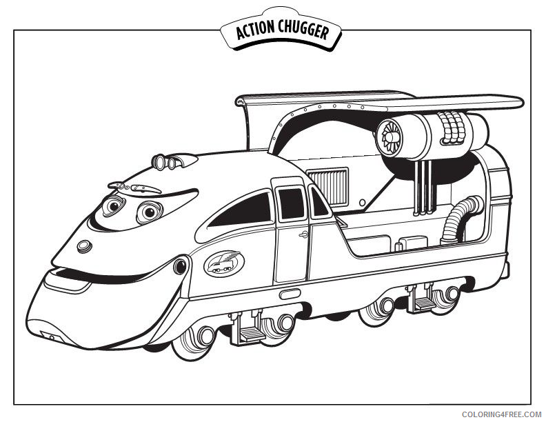 Chuggington Coloring Pages TV Film Action Chugger Printable 2020 02147 Coloring4free