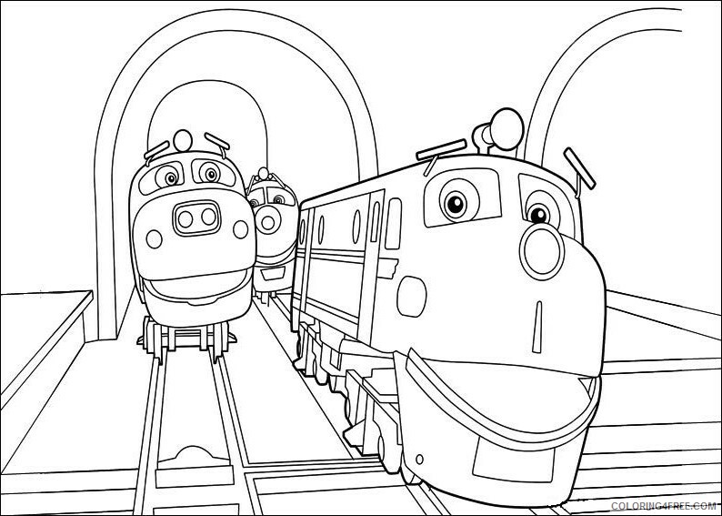 Chuggington Coloring Pages TV Film Printable 2020 02179 Coloring4free