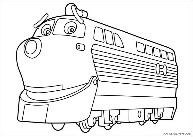 Chuggington Coloring Pages TV Film Printable 2020 02180 Coloring4free