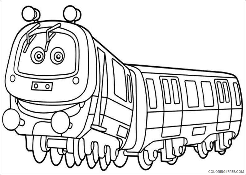 Chuggington Coloring Pages TV Film Printable 2020 02192 Coloring4free