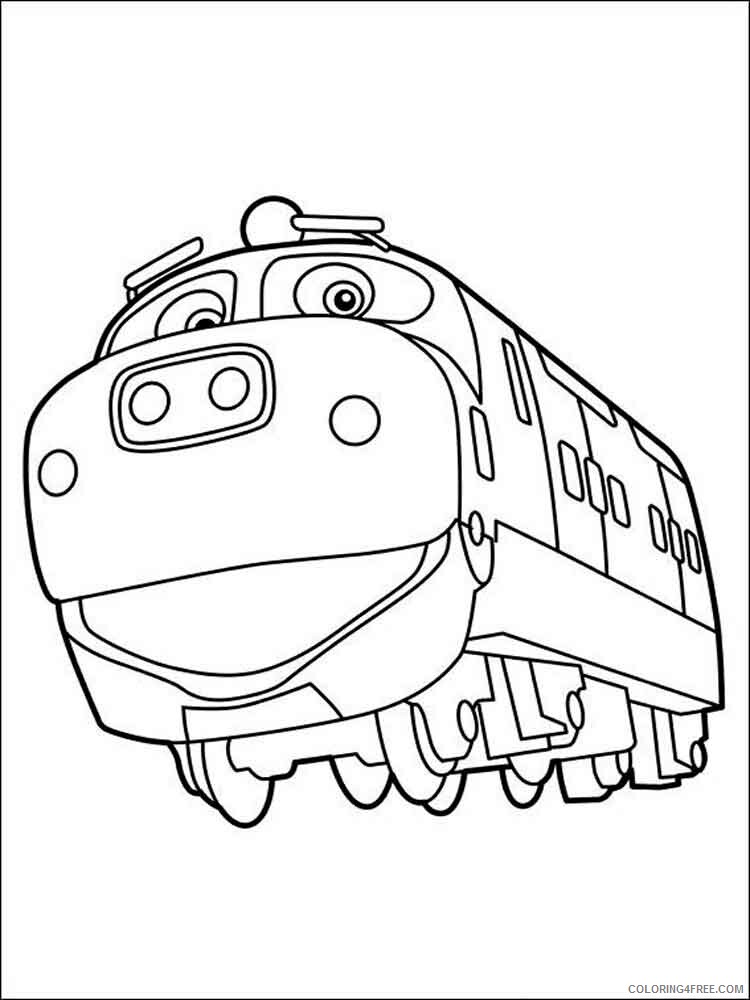 Chuggington Coloring Pages TV Film chuggington 16 Printable 2020 02161 Coloring4free