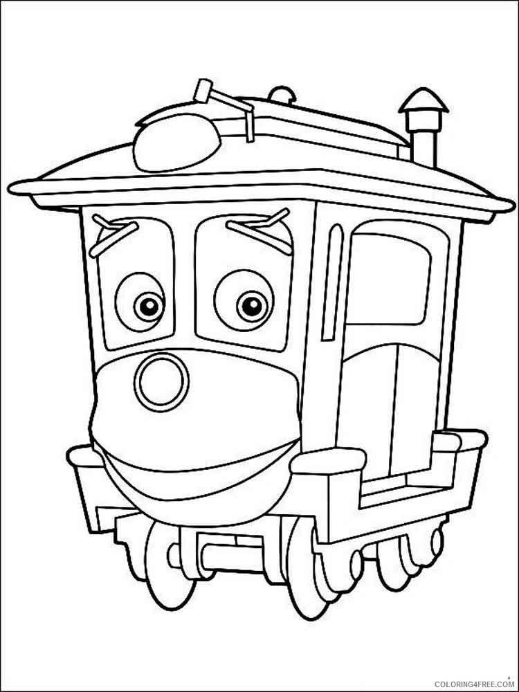 Chuggington Coloring Pages TV Film chuggington 17 Printable 2020 02162 Coloring4free