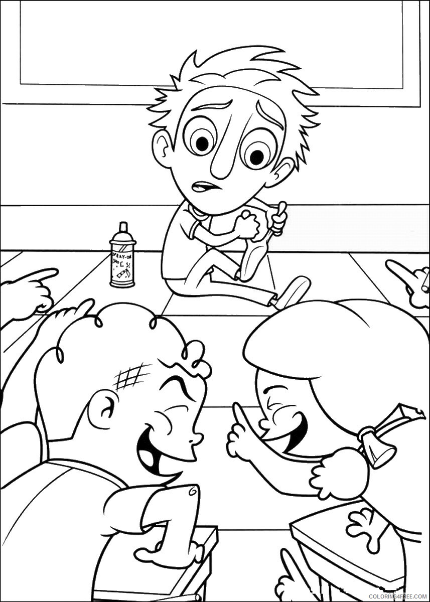 Cloudy with a Chance of Meatballs Coloring Pages TV Film Printable 2020 02225 Coloring4free