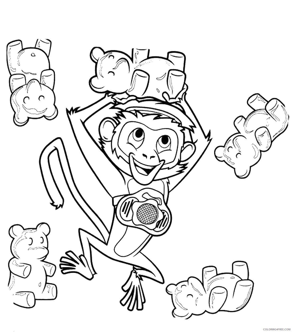 Cloudy with a Chance of Meatballs Coloring Pages TV Film Printable 2020 02230 Coloring4free